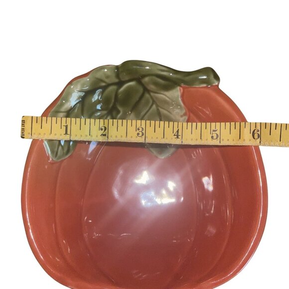 Ceramic Pumpkin Shaped Serving Bowls Set Of 2 By Better Homes & Gardens - Picture 16 of 16